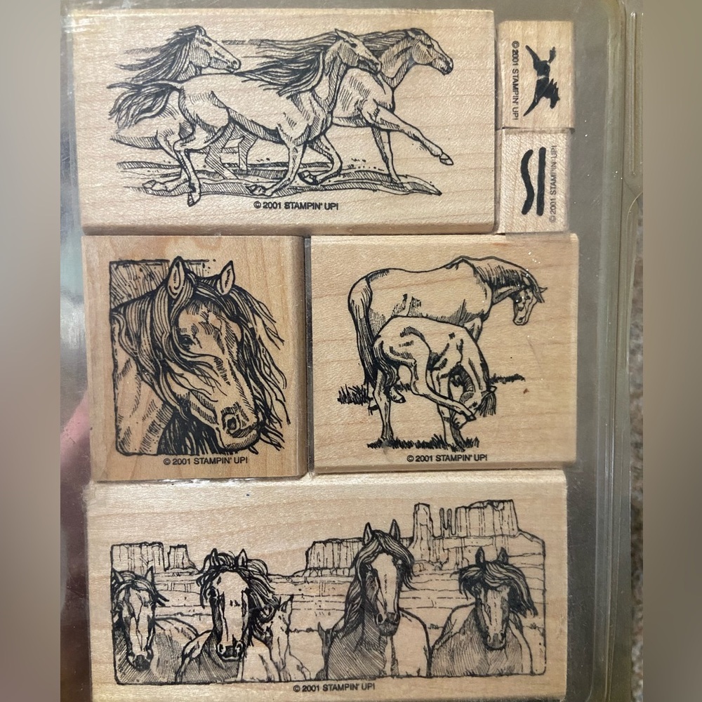 Stampin Up! Horse stamps